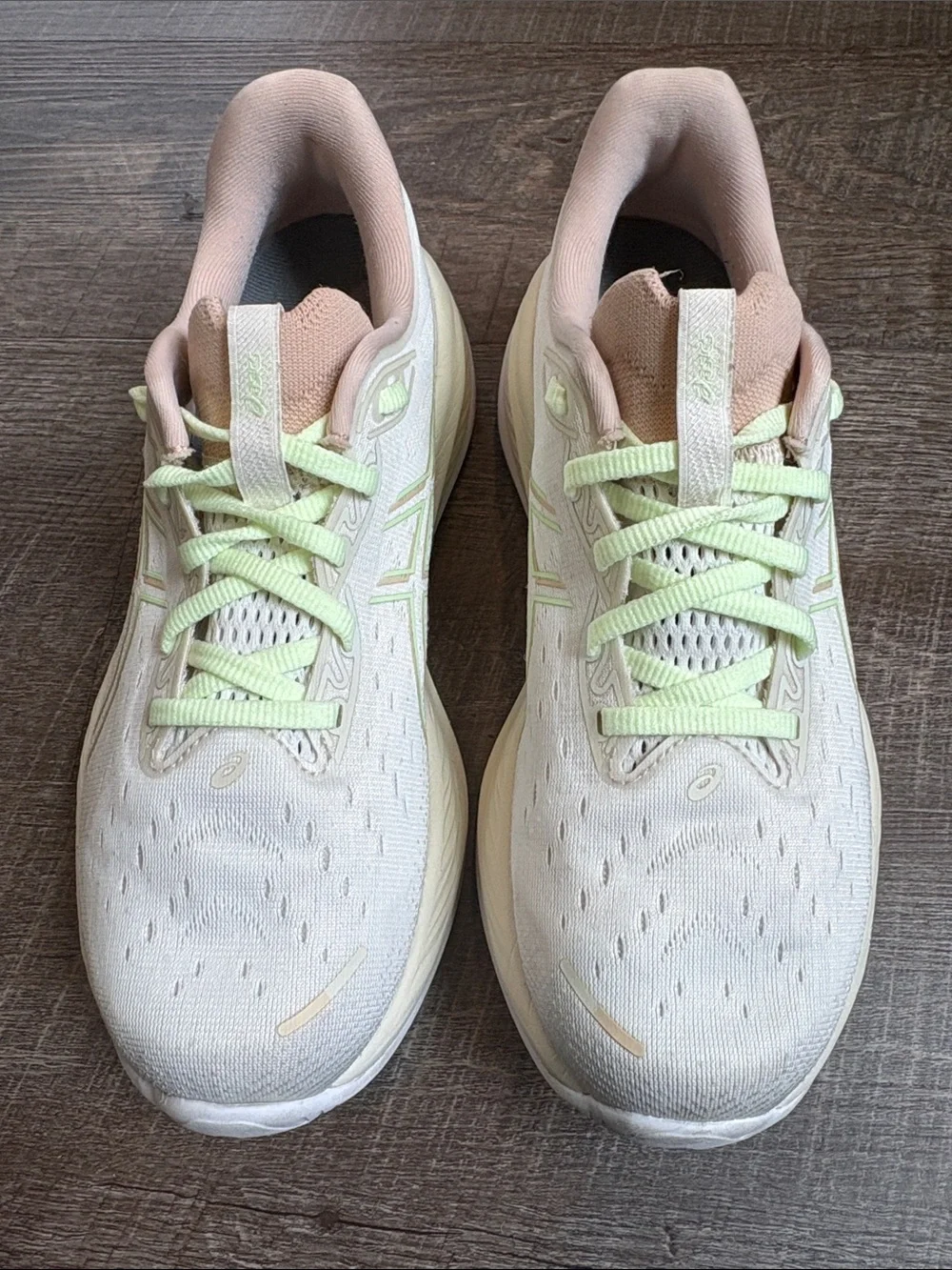 ASICS Gel-Cumulus 26 Running Shoes Women’s 9.5 Cream/Mint Athletic - Picture 2 of 10
